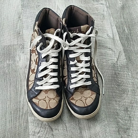 Gently used Coach sneakers size 9 Gently used Coach sneakers size 9